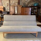 Vintage Scandinavian bench, Scandinavian teak sofa from the 60s, 70s
