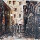 Tableau huile nocturne