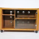 Danish Design phonograph cabinet audio sideboard in teak, 1960s