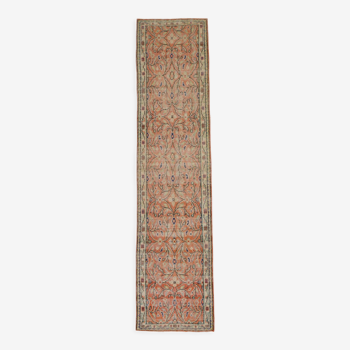 Vintage runner rug, 74x314cm