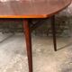 Scandinavian table with rosewood extensions from Rio vintage 1960