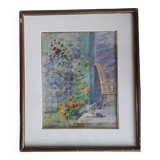 Old signed painting