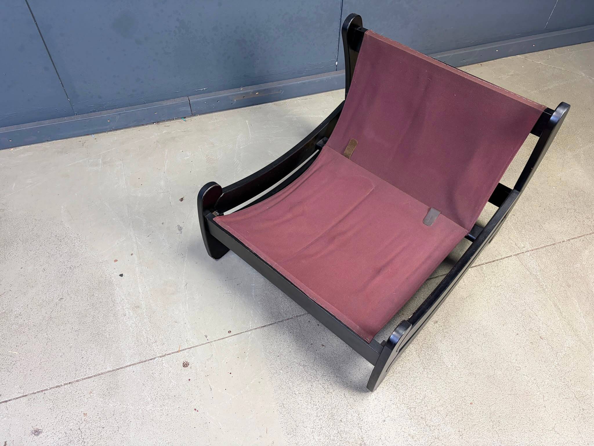 Seventies brutalist lounge chair, 1970s