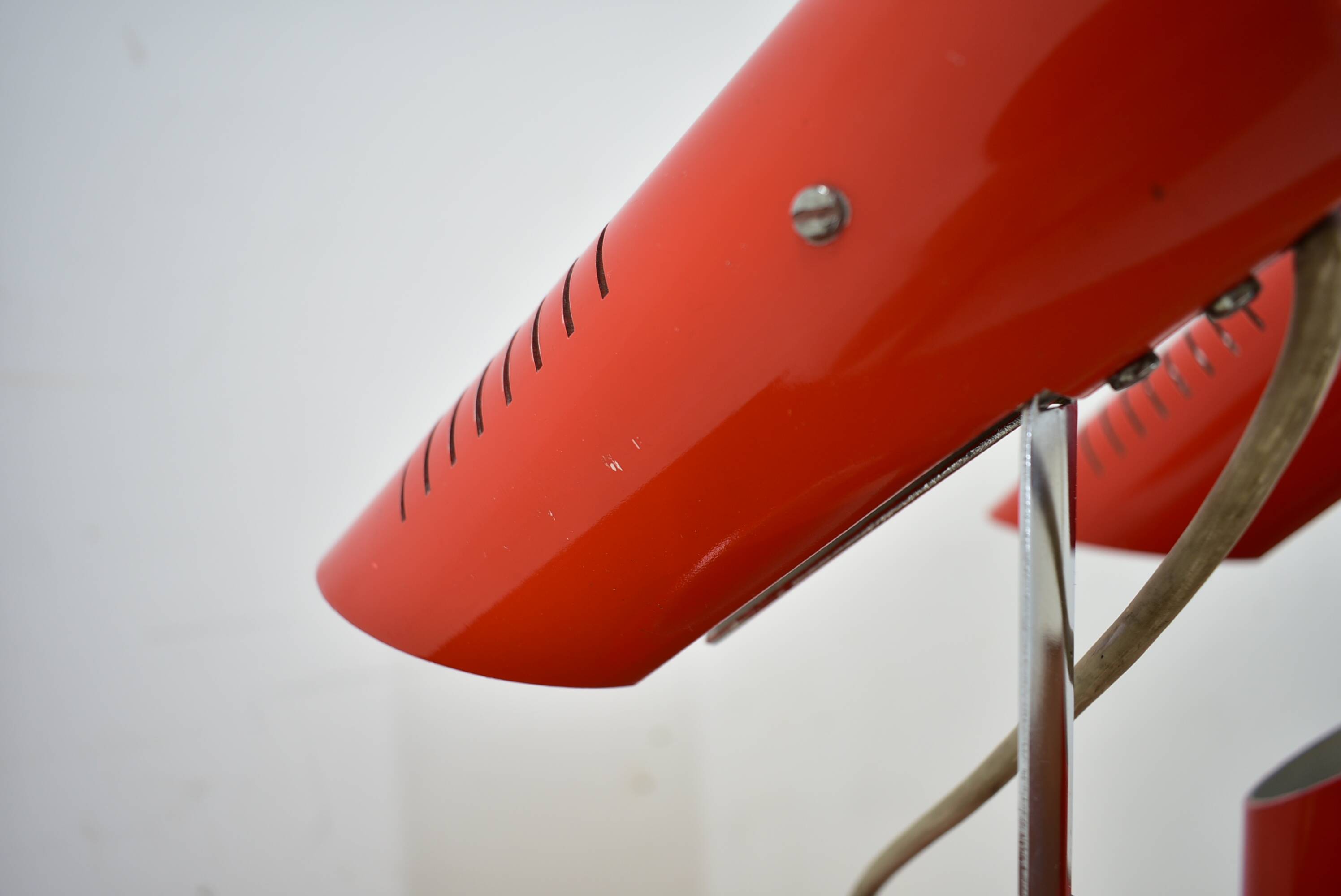 Space Age foldable table lamps from Szarvasi, 1960s