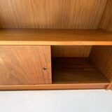 Danish Modular Teak Library Bookshelf Corner Unit Bookcase Mid 20th Century