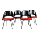 Set of 4 Conference chairs by Eero Saarinen for Knoll.