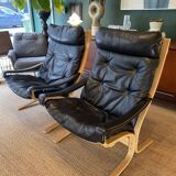 Pair of large Siesta armchairs, Ingmar Relling, perfect condition