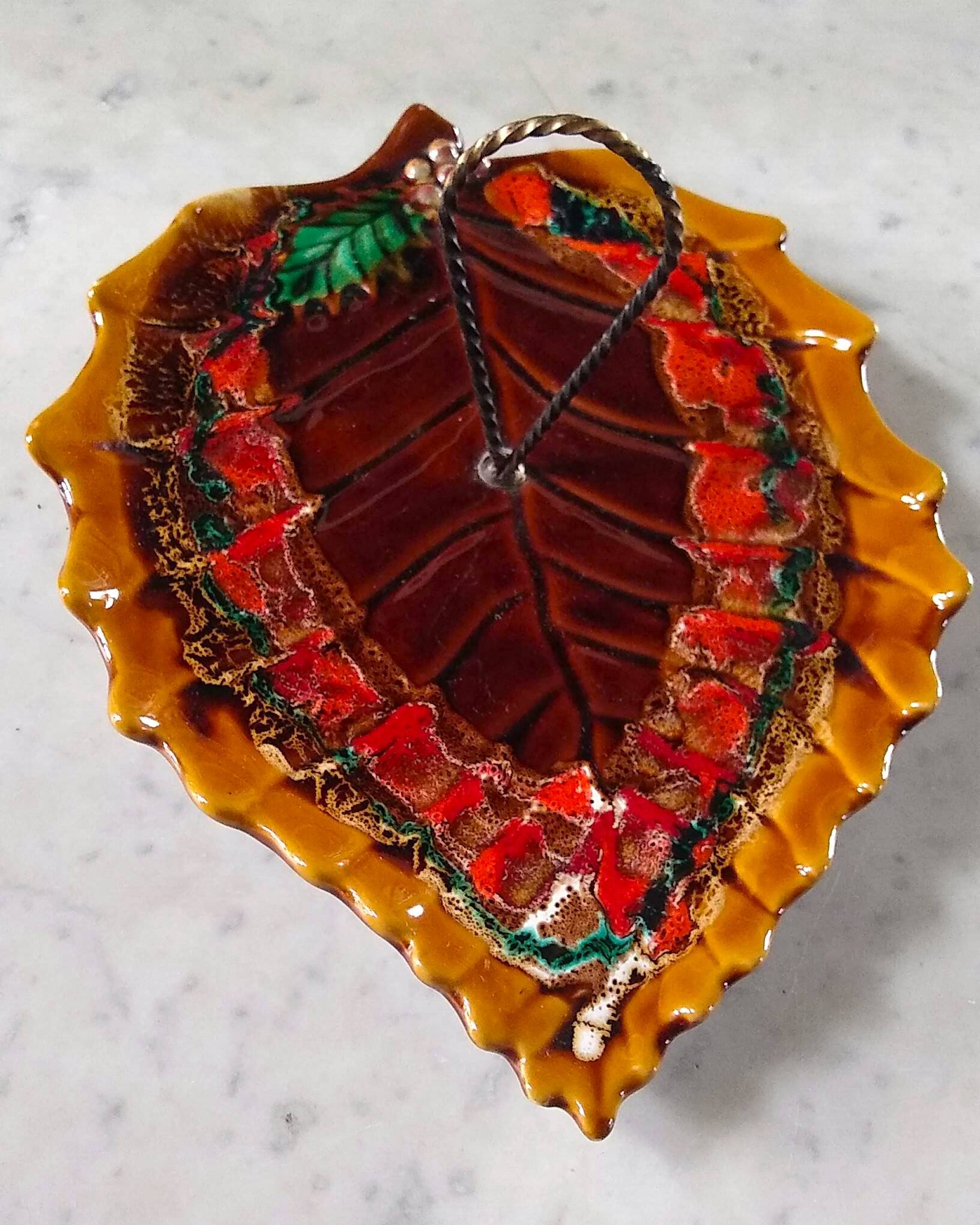 Vallauris Christmas and Party Cheese Platter from the 60s