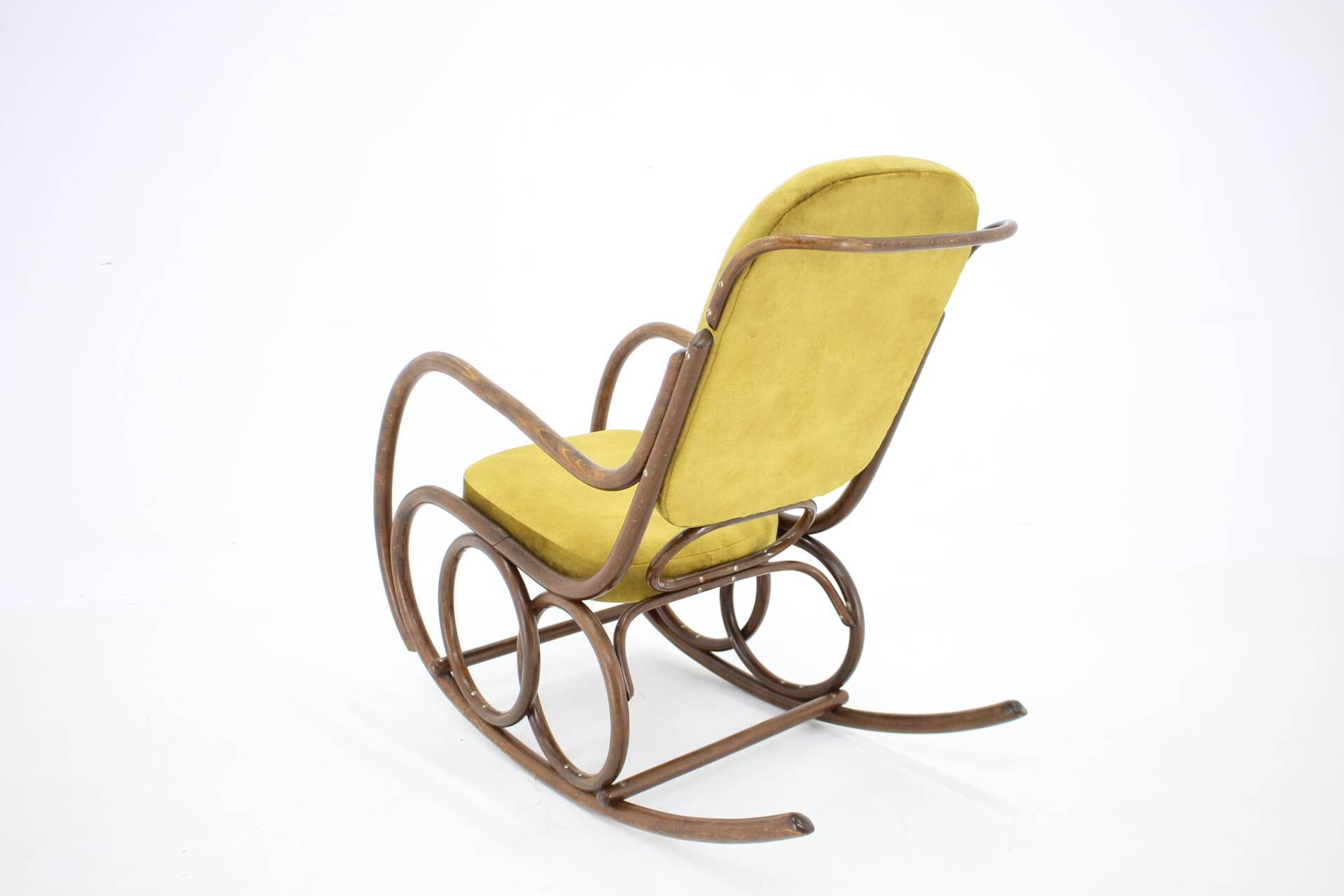 Restored Rocking Chair By Ton ,Czechoslovakia 1960s