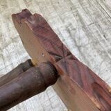 Handcrafted tripod stool