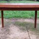 Oval dining table + extension in vintage Scandinavian style