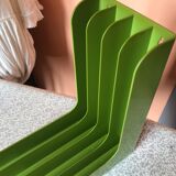 Vinyl support storage 70s Discofoon olive green