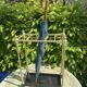 Umbrella holder XIX in brass and cast iron