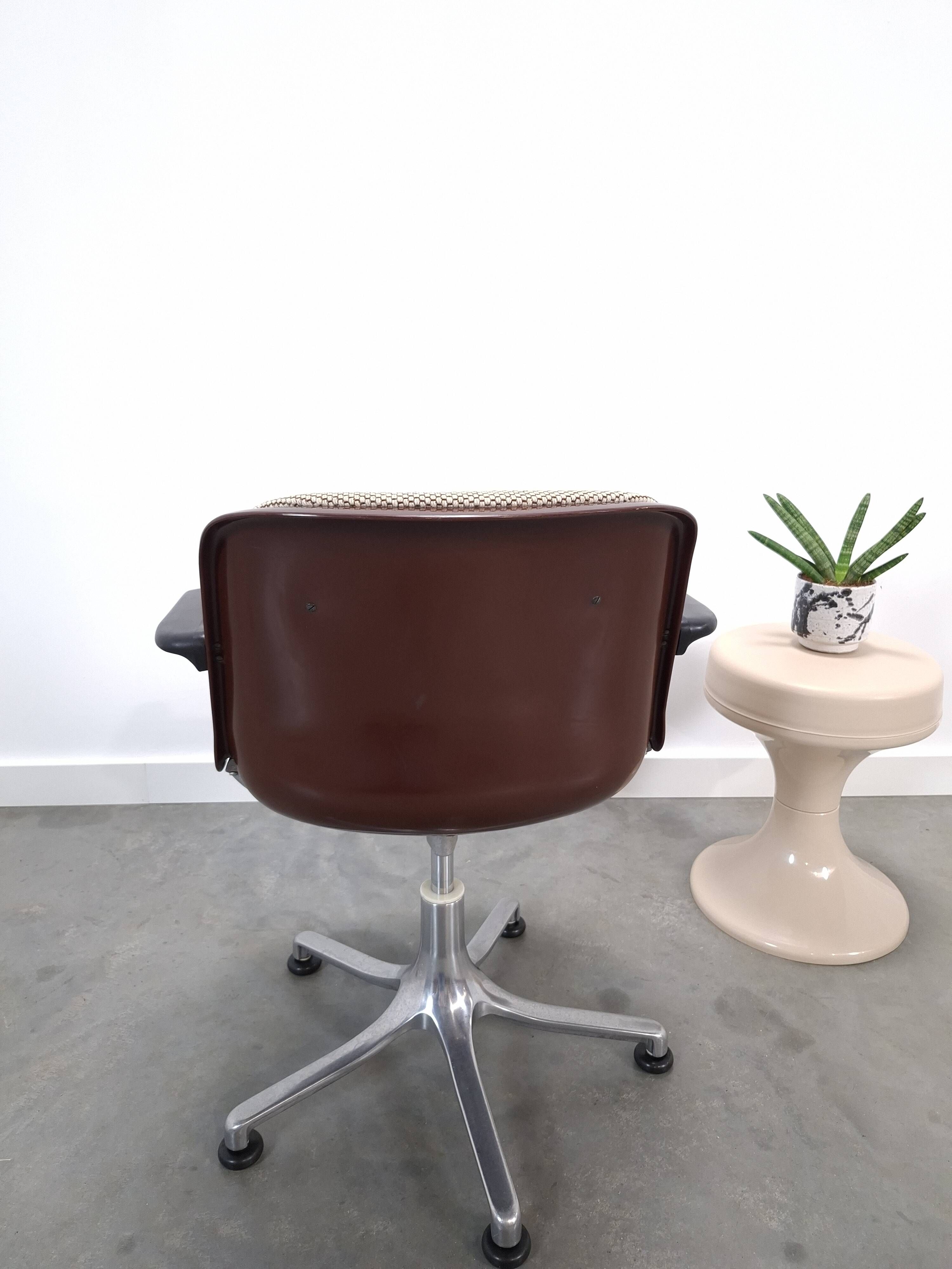 Office chair Burkhard Vogtherr for Fröscher Sitform 1970s, chair 2