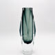 Vase XXL 30cm Murano Sommerso Alessandro Mandruzzato Gris Fumé