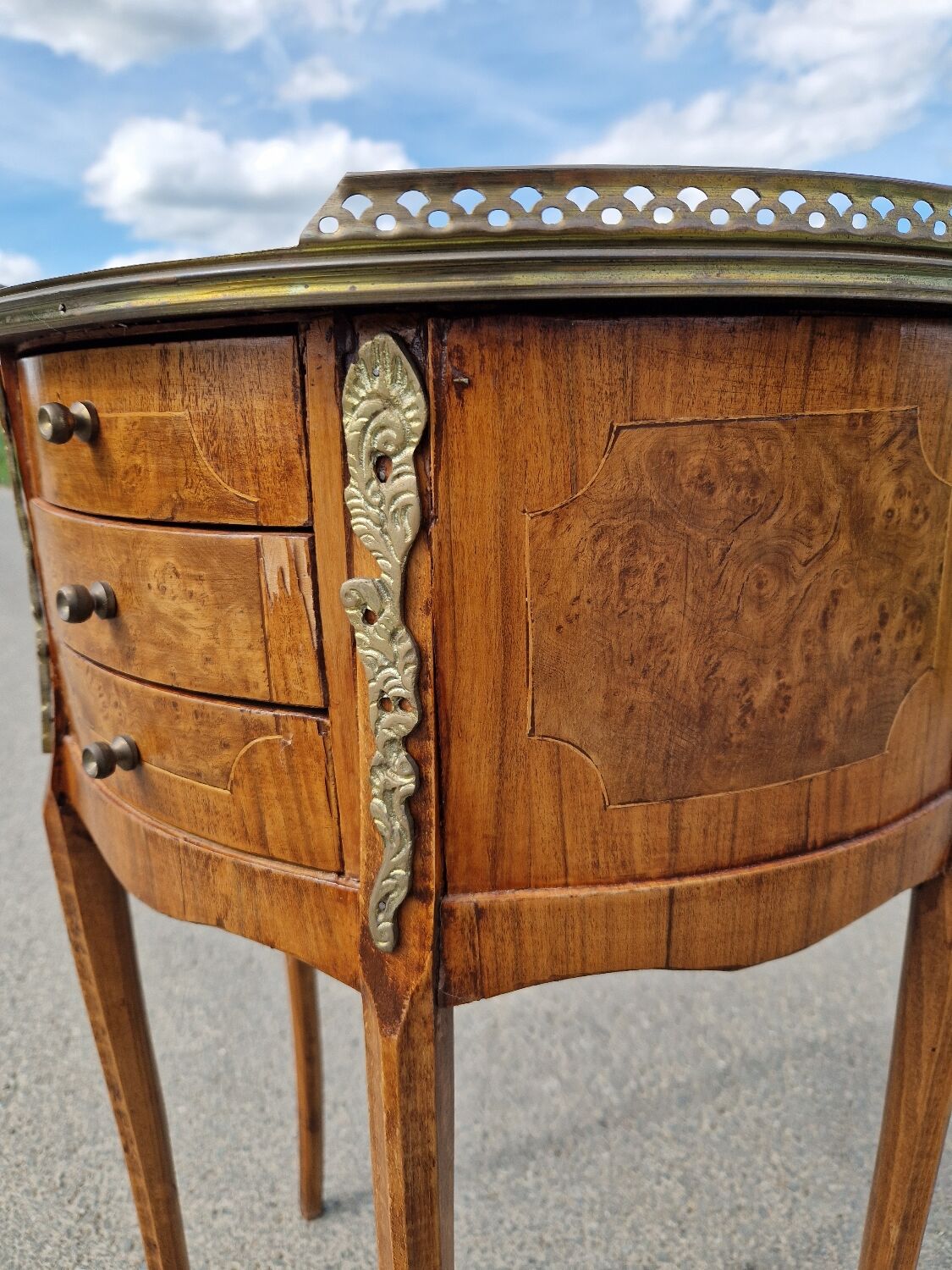 Louis XVI style side table