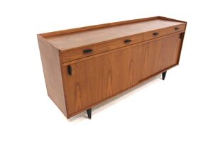 Enfilade scandinave en teck, suède,