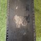 Old black black gold ironing