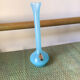Soliflore en opaline bleu