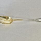 Emile puiforcat - solid silver and vermeil salad cutlery