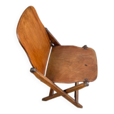 US army landing wooden folding chair