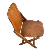 Chaise pliante en bois US army debarquement