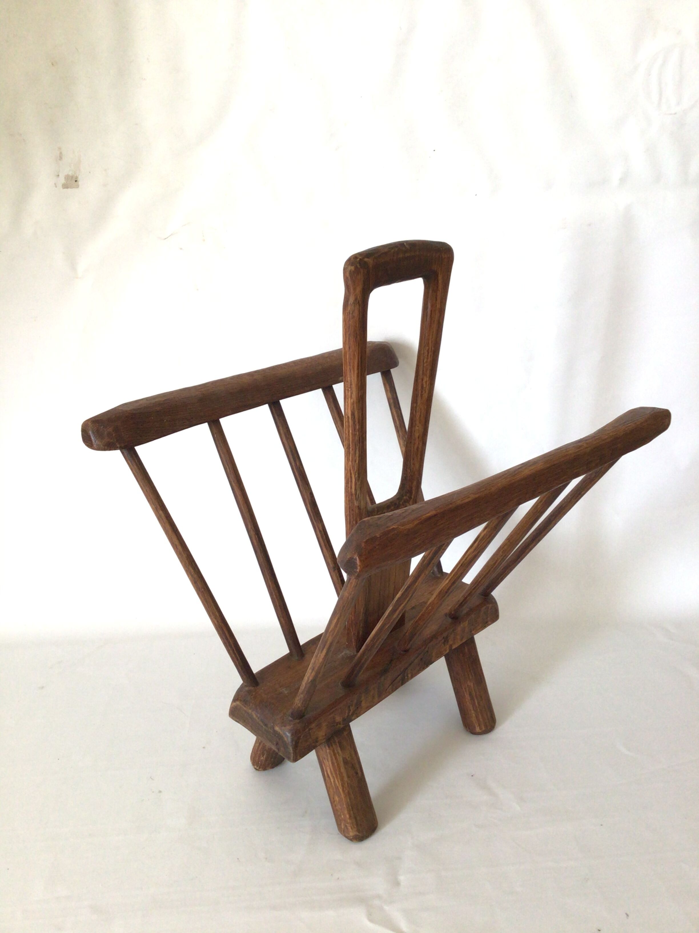 Brutalist Oak Magazine Door