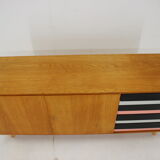 1960s Jiri Jiroutek Oak Sideboard, Czechoslovakia
