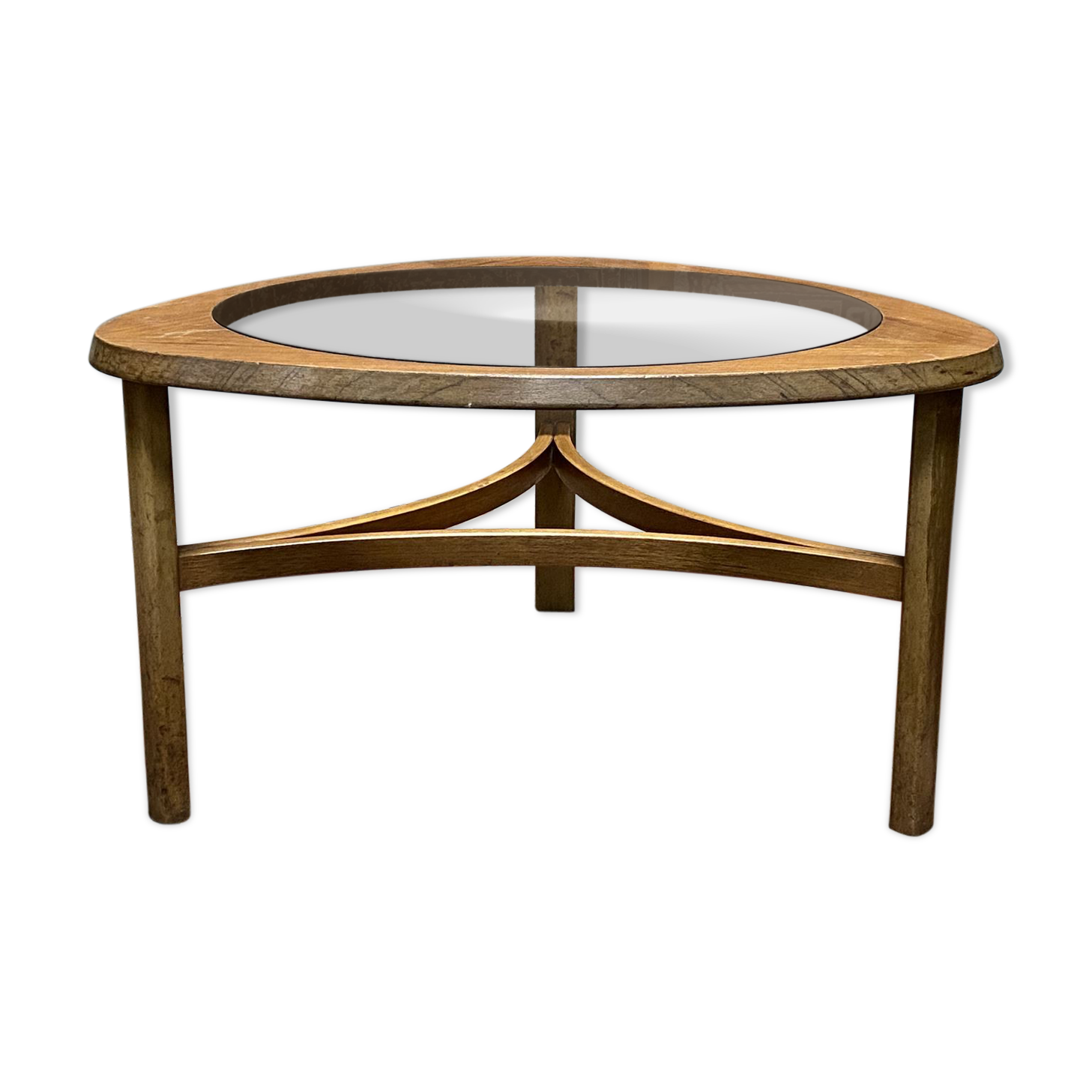 70s teak coffee table