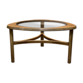 Table basse en teck années 70