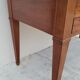 Louis XVI style flat desk in 19th century mahogany
