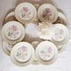 Lot 6 porcelain dessert plates from Limoges