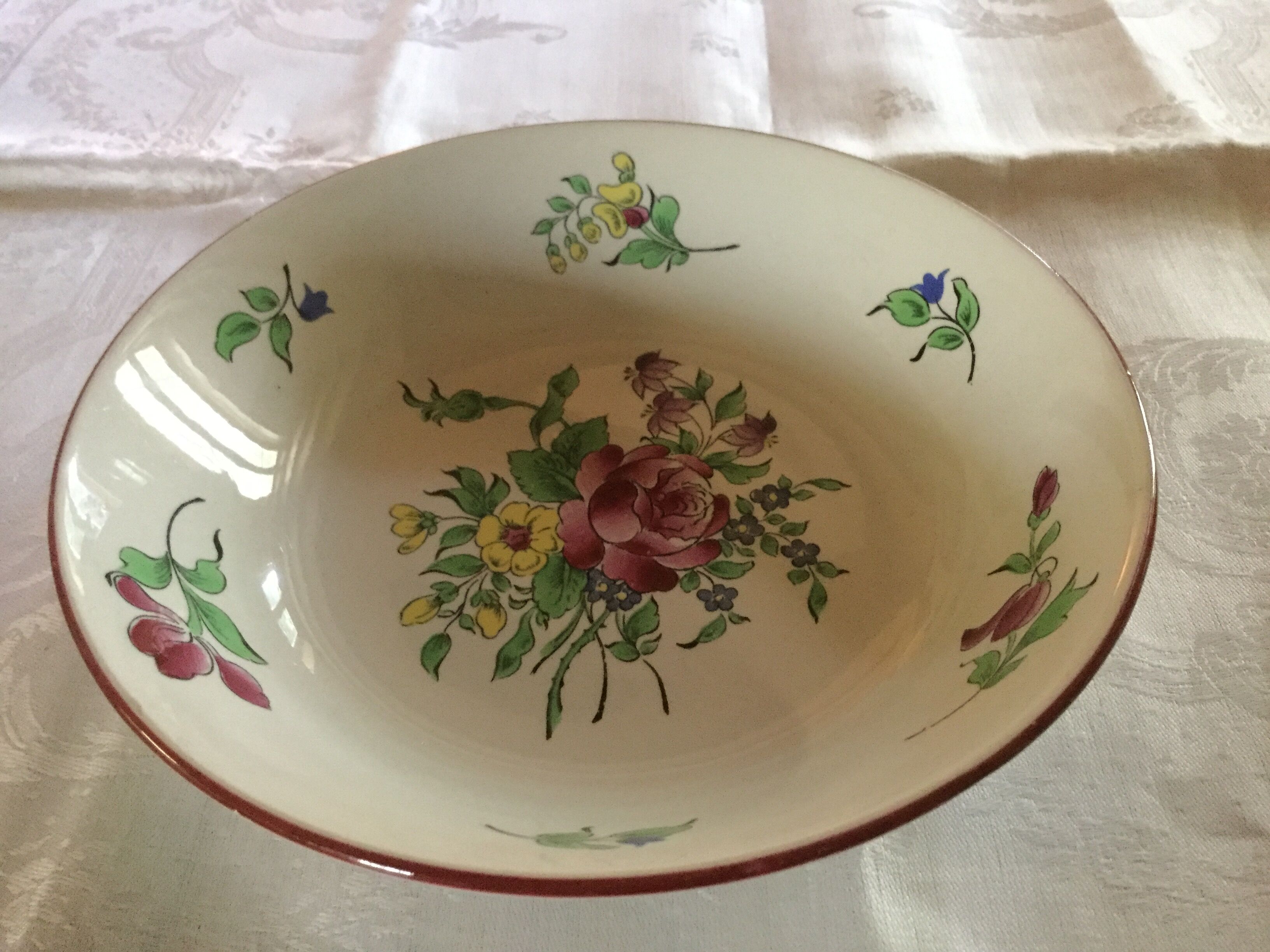 Assiette creuse KG Luneville