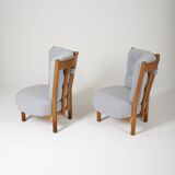 Guillerme & Chambron wooden armchair