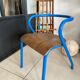 Chaise écolier enfant vintage