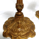 Pair of old candlesticks in Gilded Bronze ---- Signed!