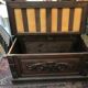 Gothic-style carved chest