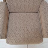 Comfortable armchair with wheels, Czechoslovakia, 1950's