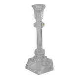 Glass candle holder