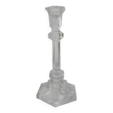 Bougeoir en verre