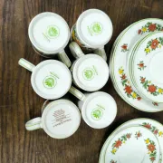 Set of 6 cups, saucers and dessert plates Villeroy and Boch Summer
