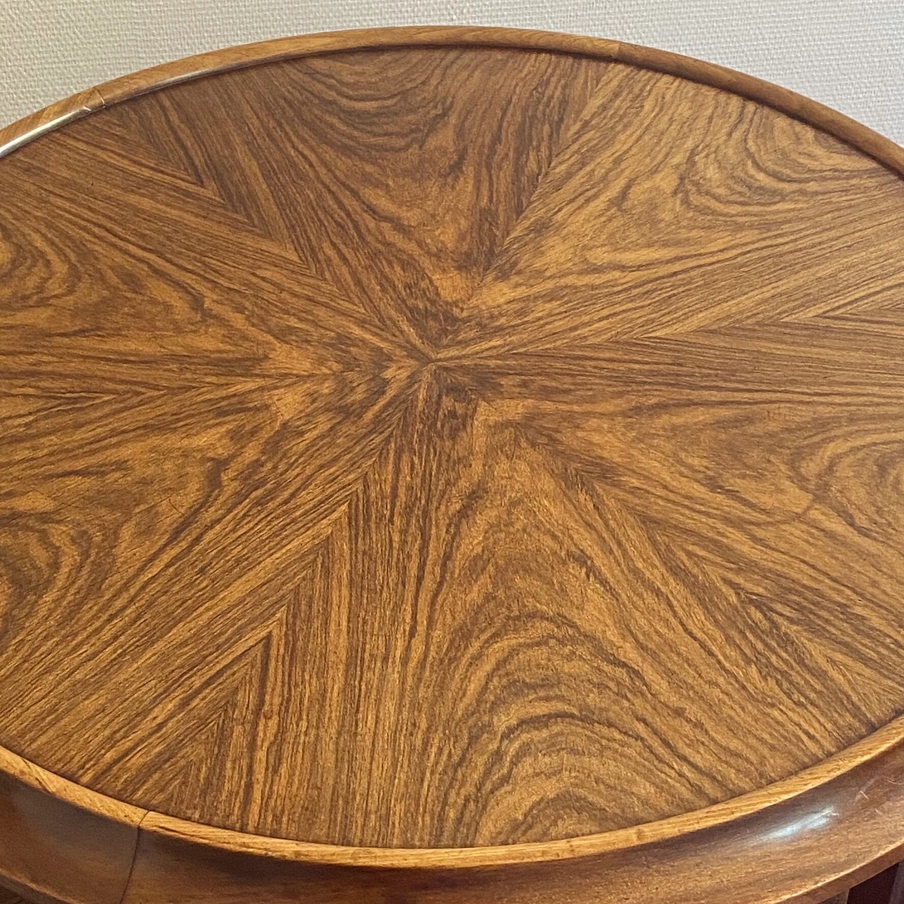 Majorelle walnut coffee table