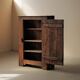 Oak furniture, folk art, Cévennes, 19th century