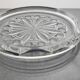 Baccarat crystal bottle coasters (*2)