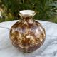 Magnificent Round Vase in Limoges Porcelain – Marble Effect / Scaled