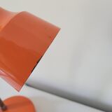 Flexible desk lamp orange