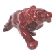 Red earthenware Lion Art Deco 1930