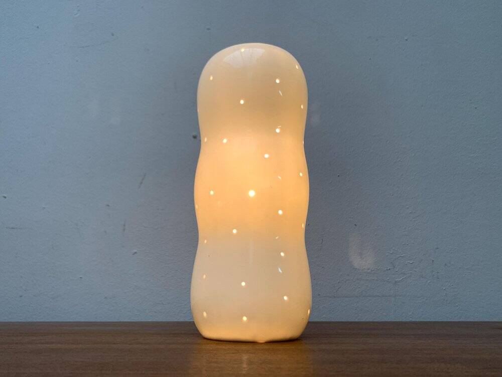 Postmodern porcelain table lamp from Ikea, 2000s.