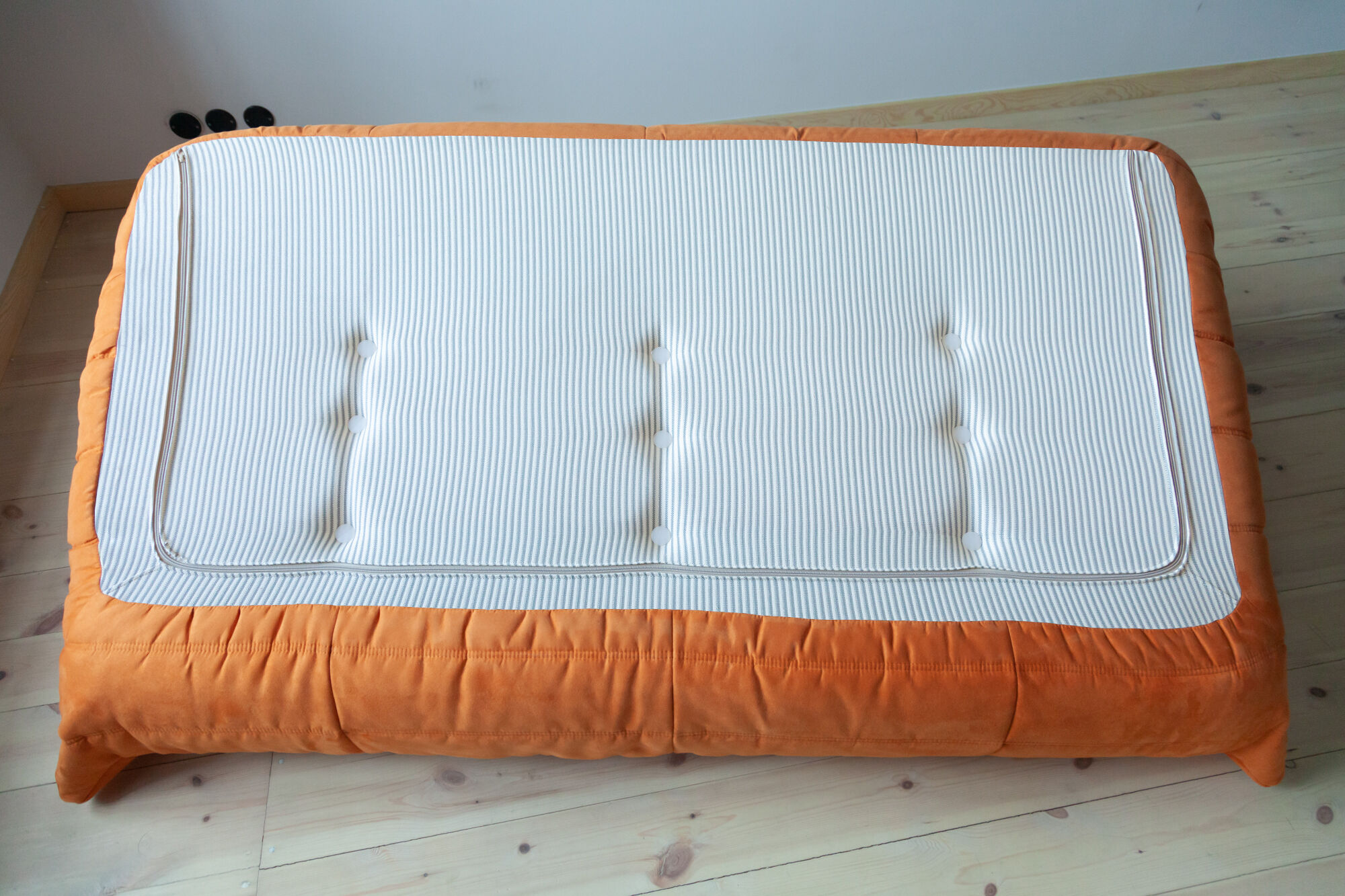 Togo 3 seater sofa in Microfiber designed by Michel Ducaroy 1973