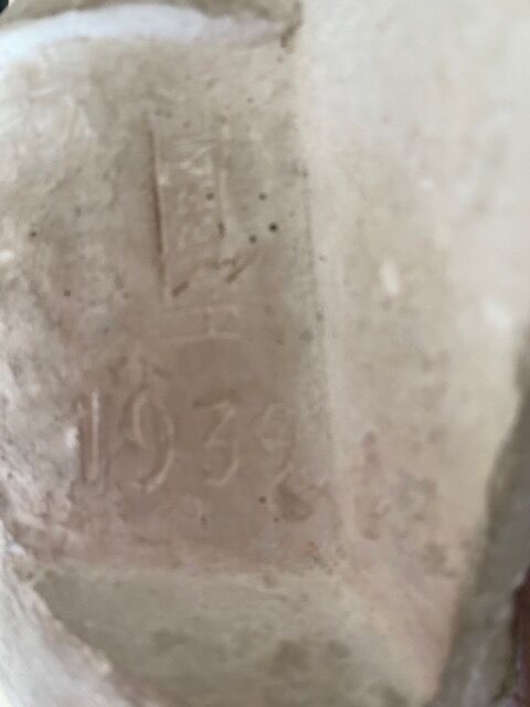 Bust of a man to hang